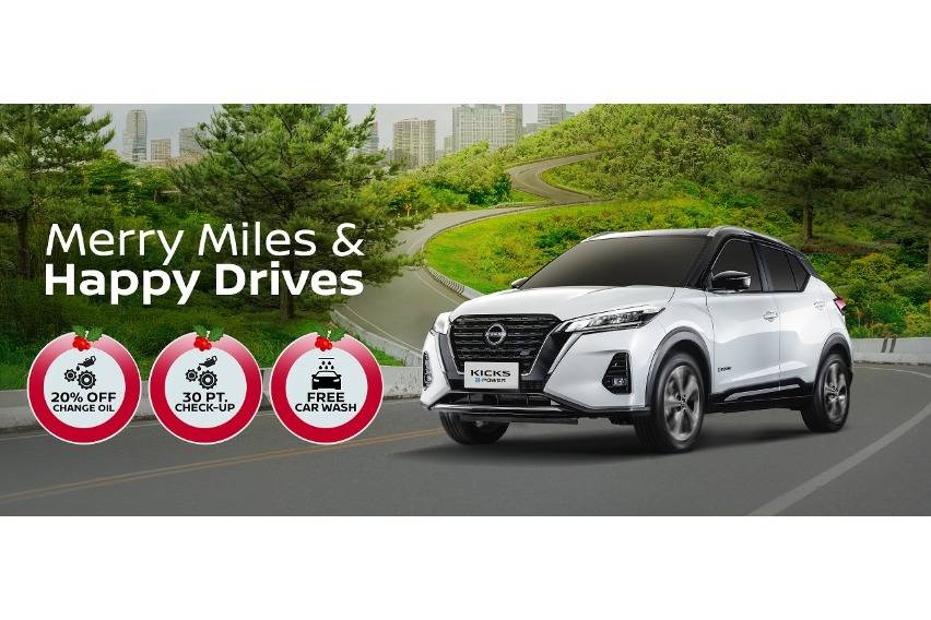 Nissan PH offers discounts, freebies under ‘Merry Miles and Happy Drives’