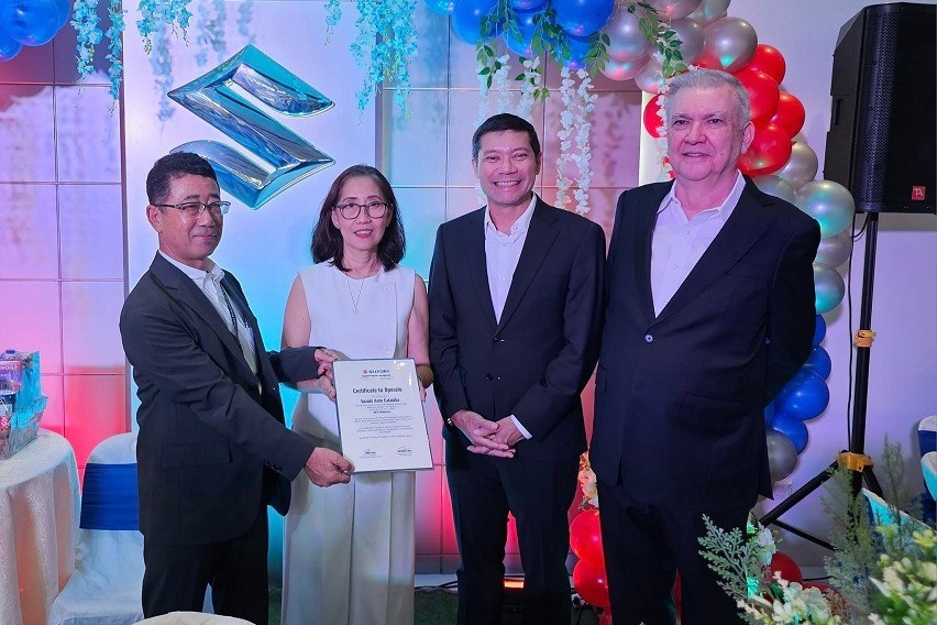 Suzuki Auto Calamba Awarding of Certificate to Operate