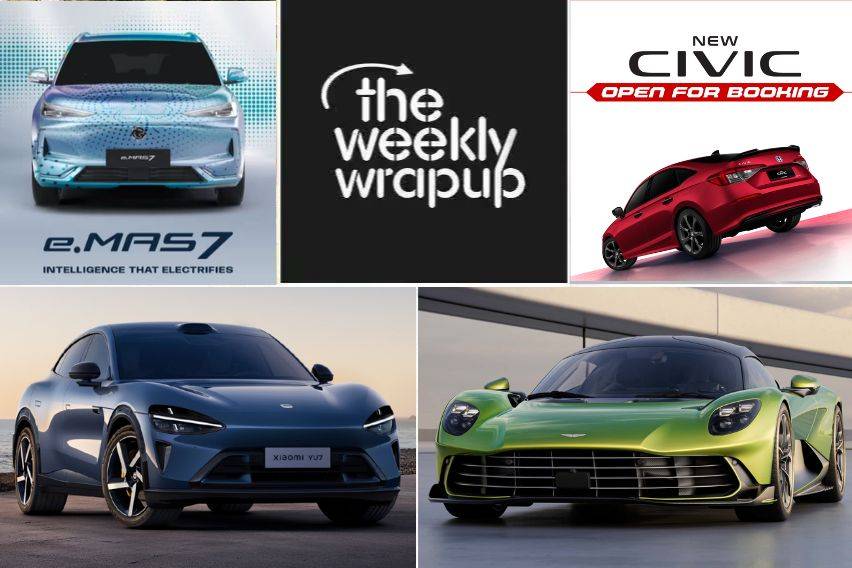 Weekly wrap-up: Proton EV launch next week, 2025 Honda Civic bookings open, Xiaomi YU7 SUV revealed, and more