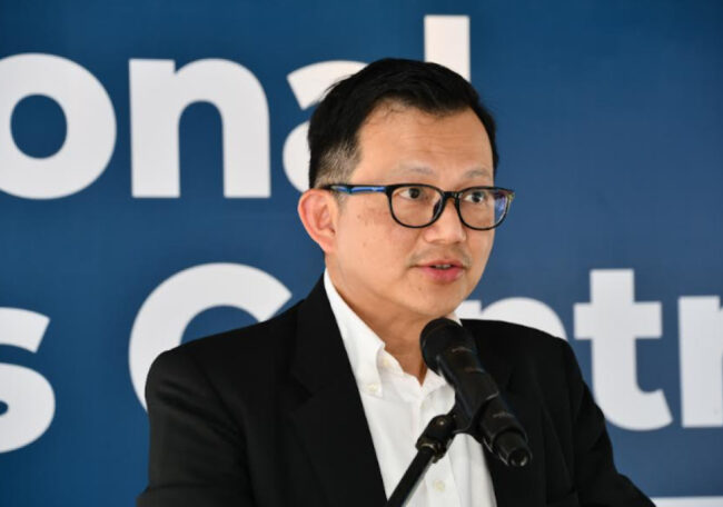 Proton Edmund Lim, Vice President of Sales and After Sales at Proton Edar