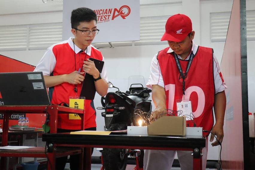 Teknisi AHASS Jadi Juara Umum Kompetisi Honda Asia & Oceania Motorcycle Technician Skill Contest 2024