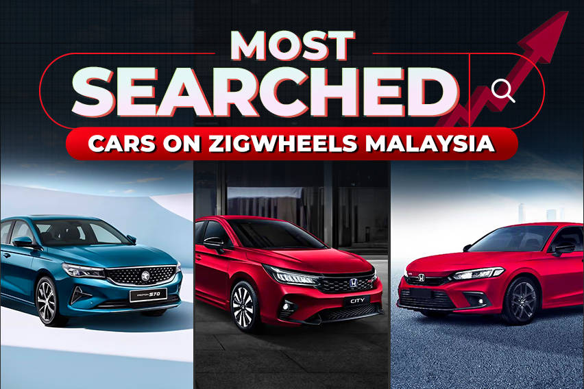 10 most searched cars on Zigwheels Malaysia in 2024