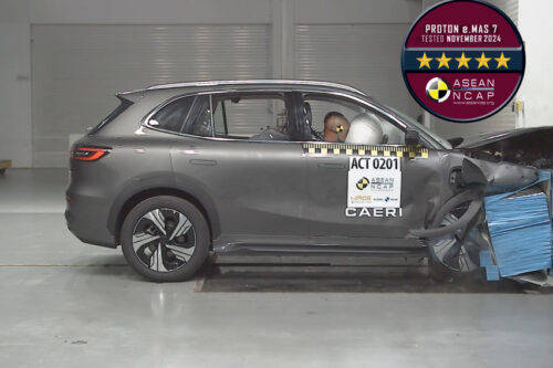 Proton eMAS 7 EV excels in safety with 5-star rating in ASEAN NCAP