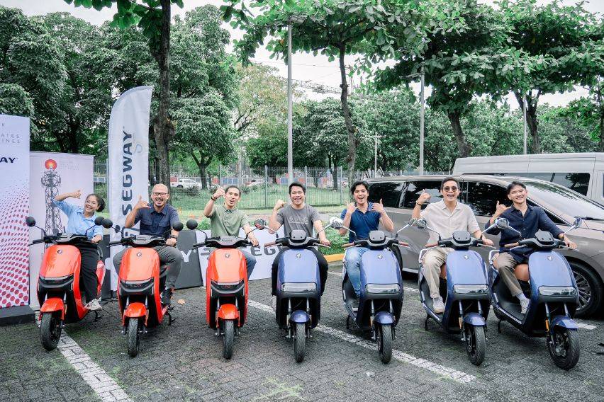 Segway turnover Frontier Towers