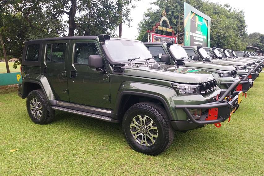 Serah Terima 22 Unit Baic BJ40 Plus ke TNI AD, Lengkap dengan Aksesori Off-Road