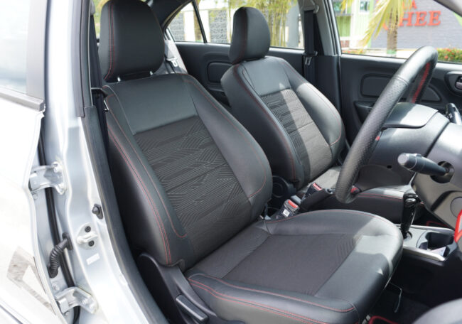 Proton Saga front seats