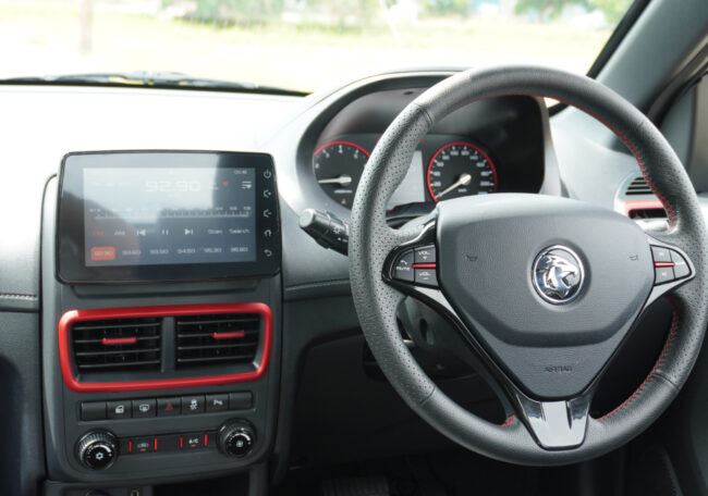 Proton Saga steering wheel