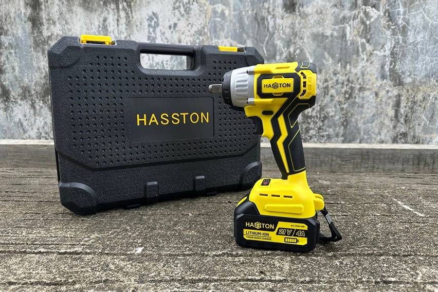 Hasston Luncurkan Mesin Impact Wrench Model Cordless, Servis Motor Jadi Praktis!