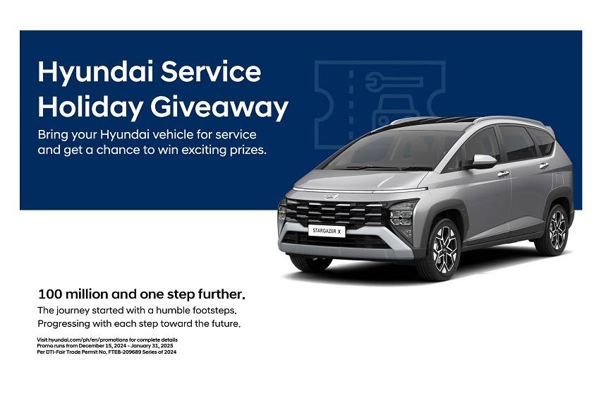 Hyundai Motor PH rolls out holiday giveaway promo