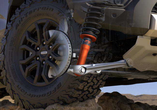 Ford Ranger Raptor Fox suspension