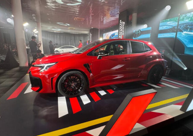 2025 Toyota GR Corolla debut at Sepang