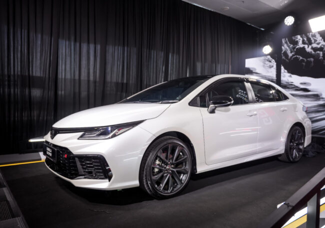 2025 Toyota Corolla GR Sport facelift