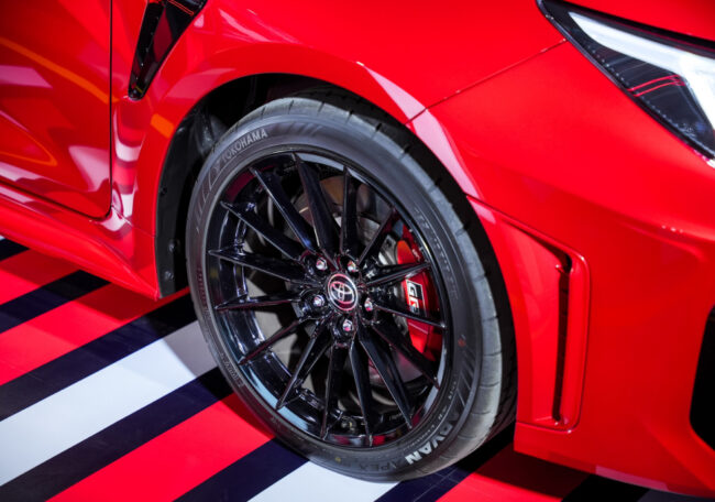 2025 Toyota GR Yaris wheels