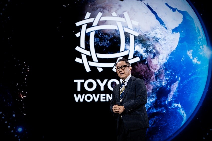 Akio Toyoda CES 2025