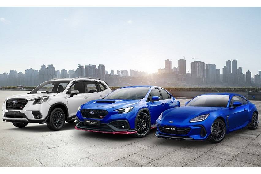 Subaru to premiere STi Package Edition Forester e-Boxer Hybrid, BRZ, WRX at Singapore Motorshow 2025