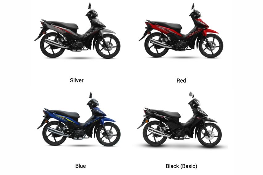 2025 Honda Wave Alpha colours
