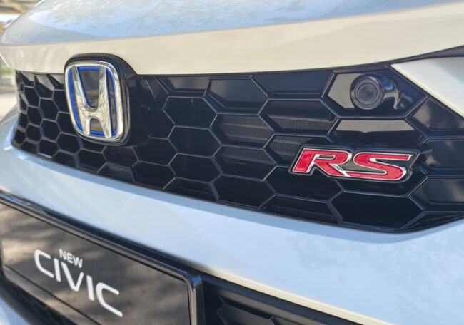 Honda Civic facelift new grille