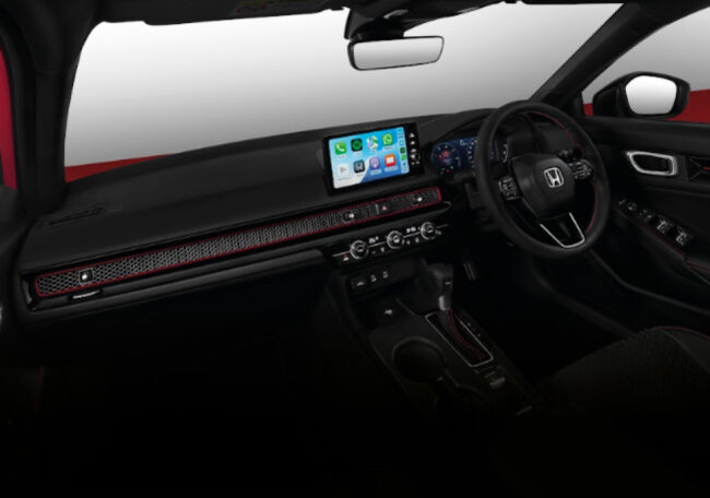 Honda Civic facelift new infotainment system