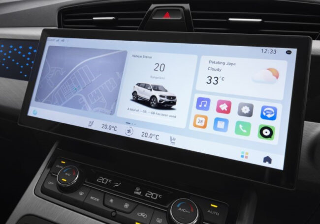 Proton X70 facelift receives android auto support