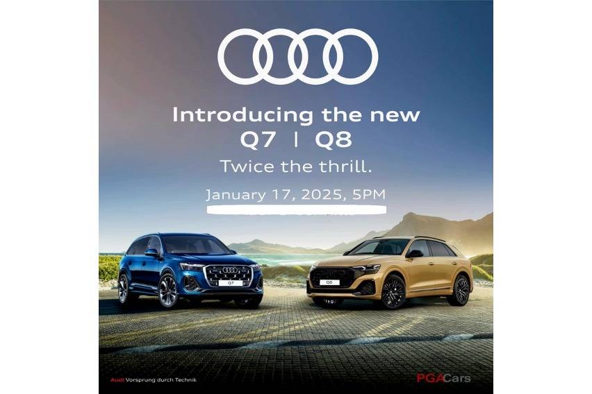 PGA CARS New Audi Q7 and Q8