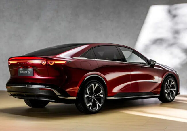Mazda 6e rear view