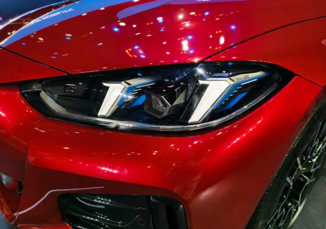 BMW  i4 eDrive35 M Sport headlights