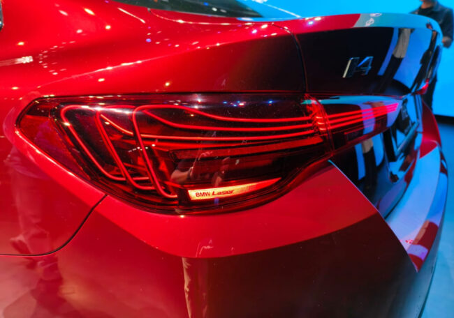 BMW  i4 eDrive35 M Sport taillights laser technology