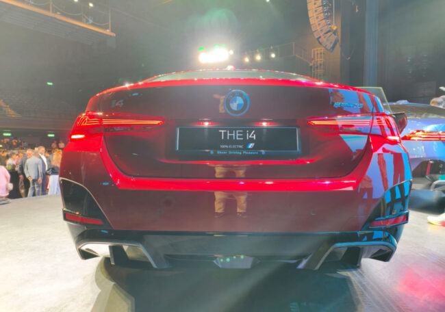 BMW  i4 eDrive35 M Sport rear view