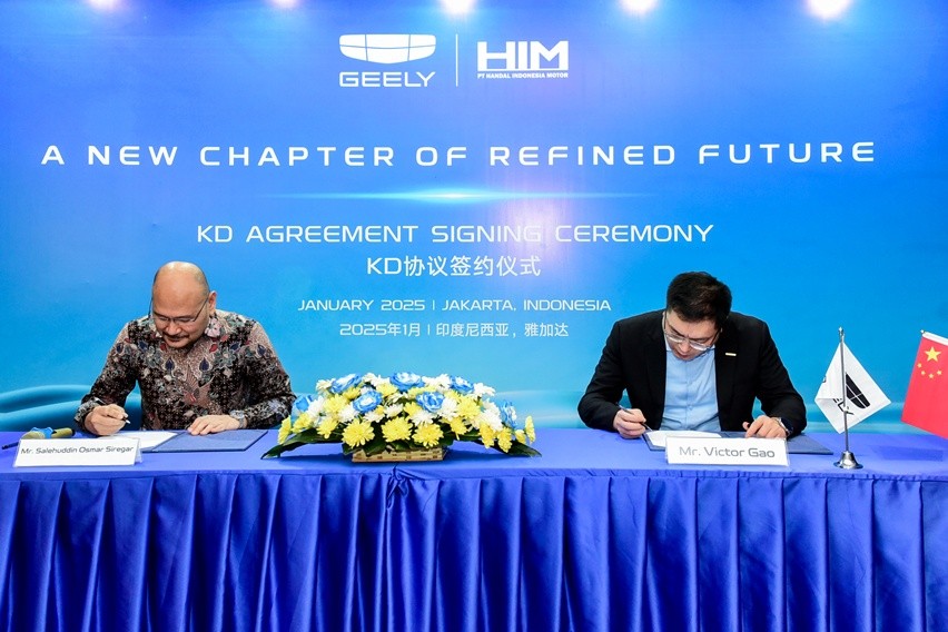 Geely dan Handal siapkan pabrik baru