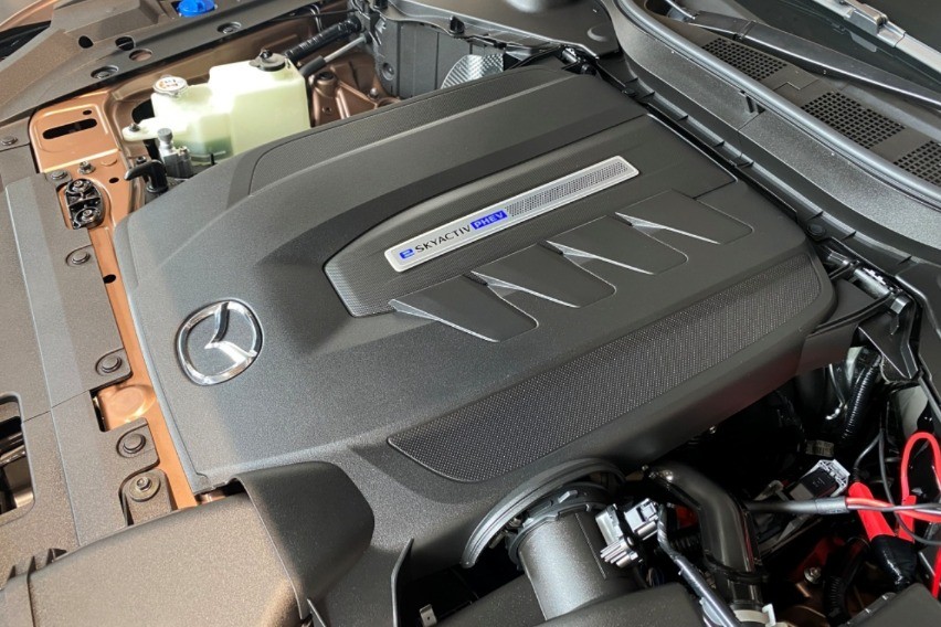 Mazda CX-80 PHEV engine