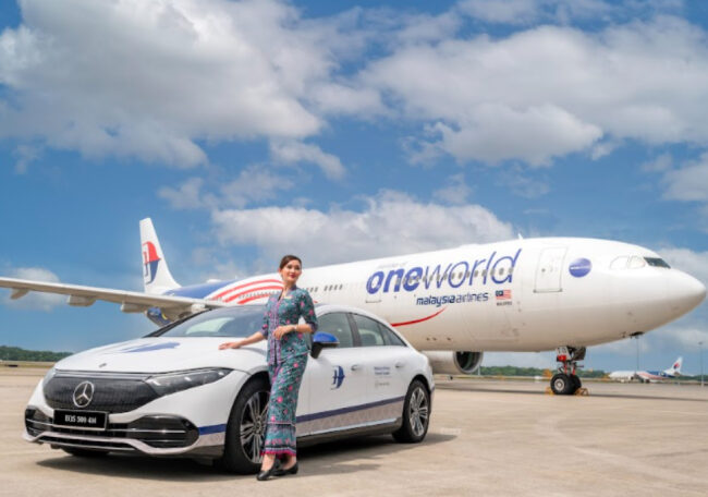 Mercedes-Bens EQS airport transfer KLIA