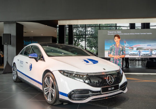 Mercedes-benz EQS Malaysia Airlines