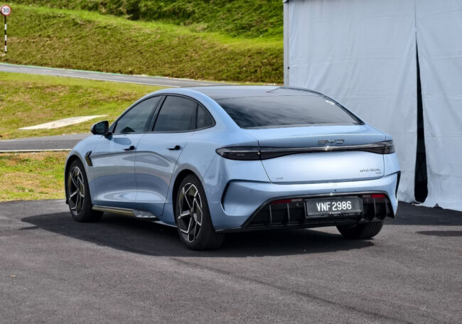 BYD Seal performance review rear view