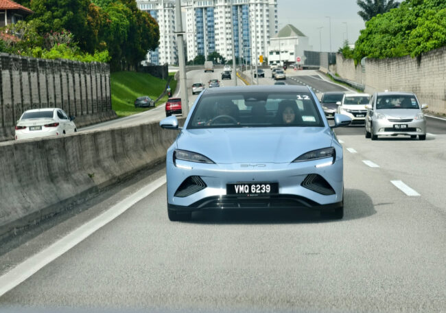 BYD Seal performance Malaysia highway