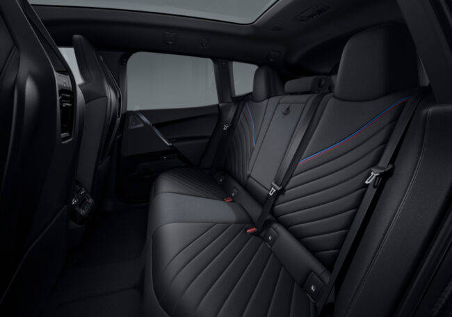 2025 BMW iX rear seats