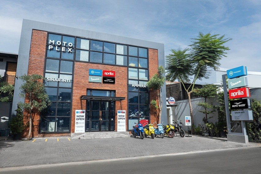 Piaggio Indonesia Buka Diler Motoplex 4 Brand ke-19 di Jakarta Selatan