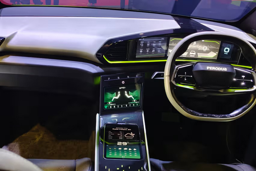 Perodua eMO-II concept interior