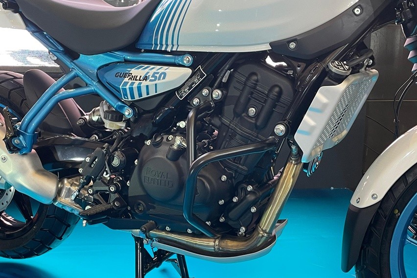 Royal Enfield Guerilla 450 di IIMS 2025