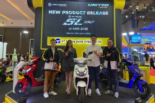 United Rilis Skutik Listrik Avand SL150 di IIMS 2025, Harga Rp22,5 Juta Begini Spesifikasinya