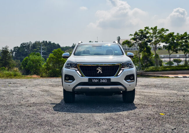 Peugeot Landtrek front grille