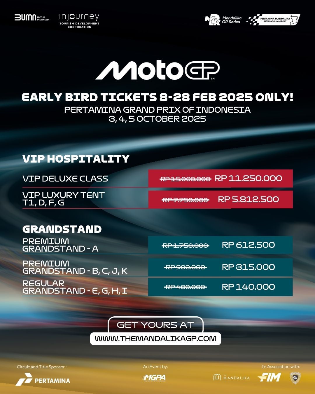 ticket motogp