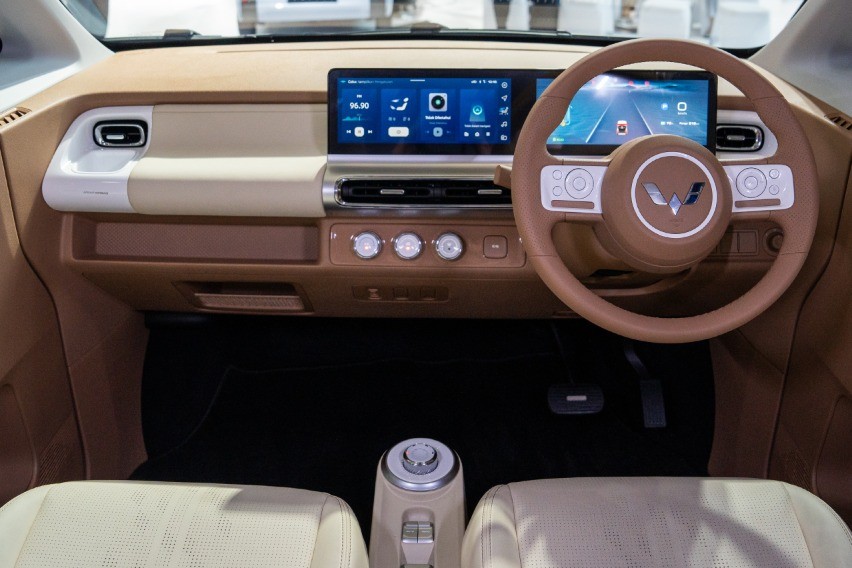 Interior wuling air ev pro