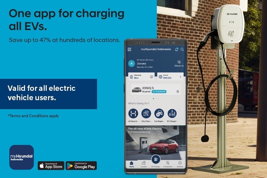 Hyundai EV charging station subscription