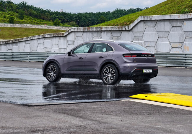 Porsche Macan traction control Malaysia
