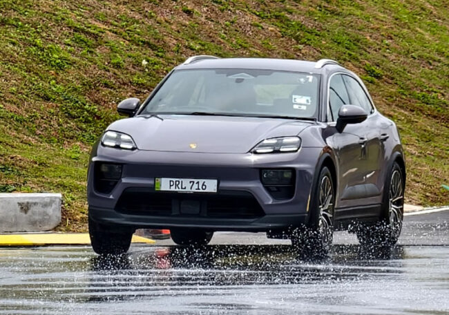 Porsche Macan Turbo front view Malaysia