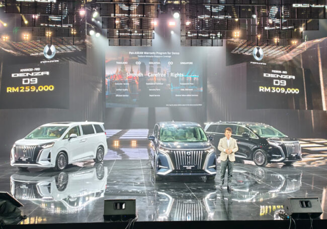 Denza D9 AWD and FWD launch malaysia