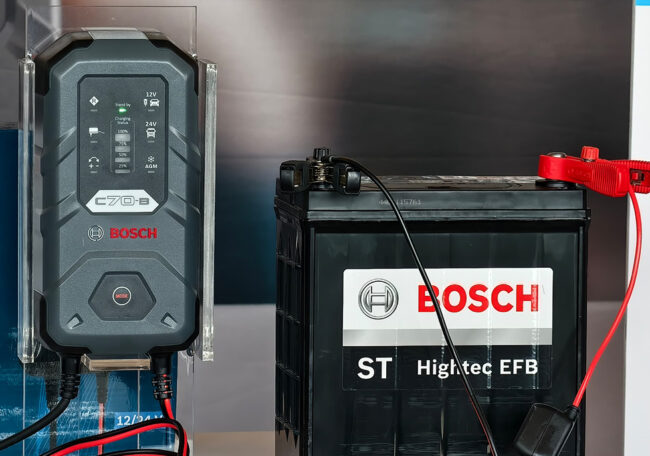 Bosch EFB battery and Bosch C70B Battery Charger