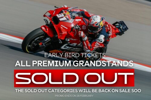 Tiket Early Bird MotoGP Mandalika 2025 Terjual 72 Persen