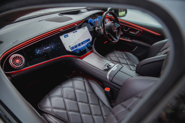 Mercedes Maybach EQS interior