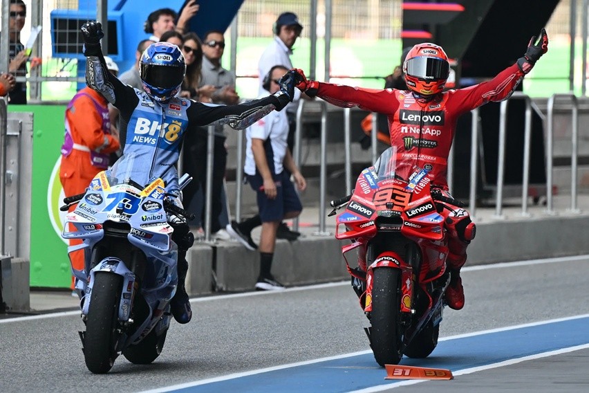Marc Marquez dan Alex Marquez